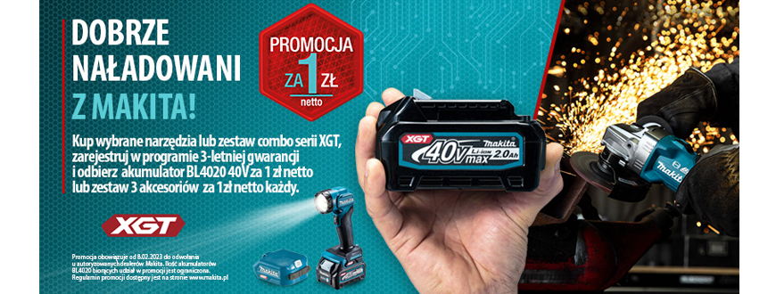 Promocja XGT - Lista maszyn