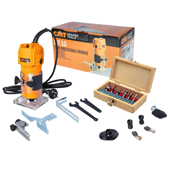 CMT Frezarka ręczna CMT10 1/4 6 8 mm 550 W zestaw